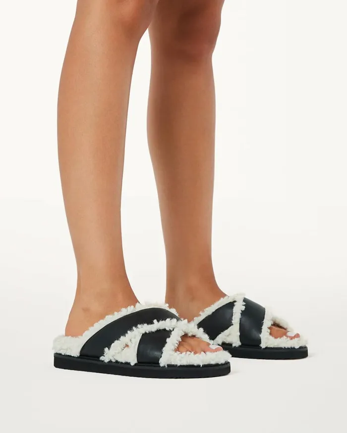 Women Sandals and Slides Billini ZELIE 8211 BLACK
