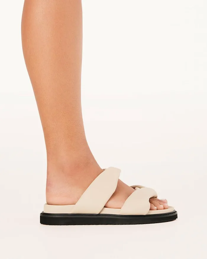 Women Sandals and Slides Billini ZONYA WIDE FIT 8211 BONE