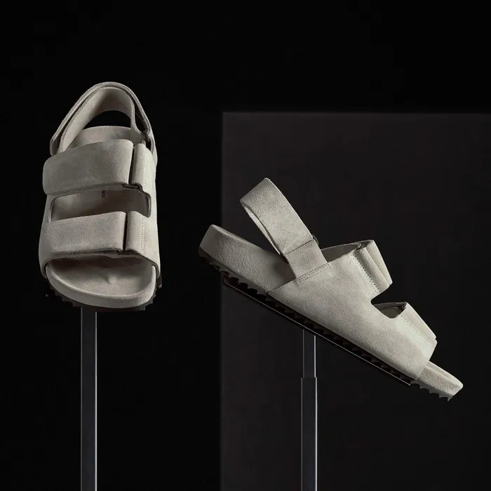 Women Sandals James Perse Women039S Double Strap Velcro Sandal Earth