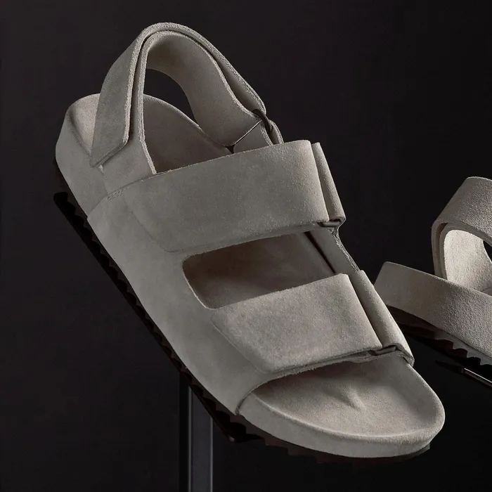 Women Sandals James Perse Women039S Double Strap Velcro Sandal Earth