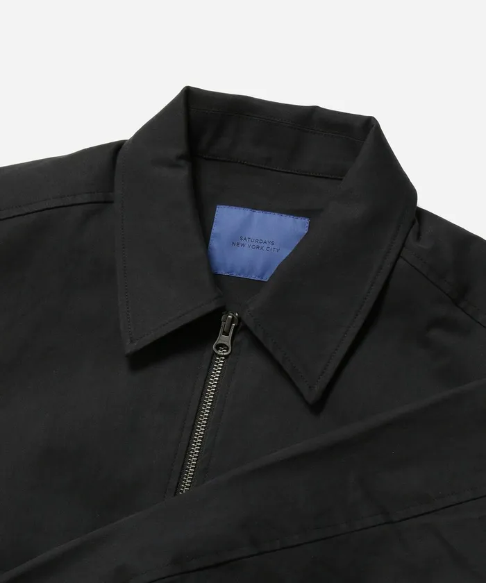 Women Saturdays NYC Outerwear Jiao Sanded Twill Jacket Black
