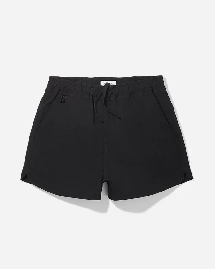 Women Saturdays NYC Shorts Pia Nylon Short Black
