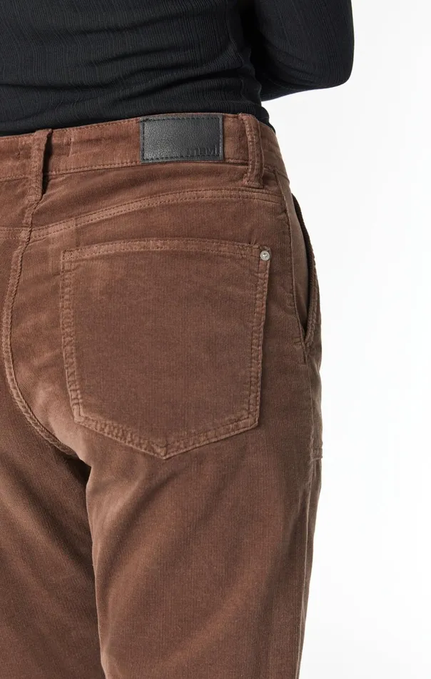 Women Shelia HighRise Front Pocket Straight In Rain Drum Cord Mavi Jeans Pants Women Shelia HighRise Front Pocket Straight In Rain Drum Cord Mavi Jeans Pants