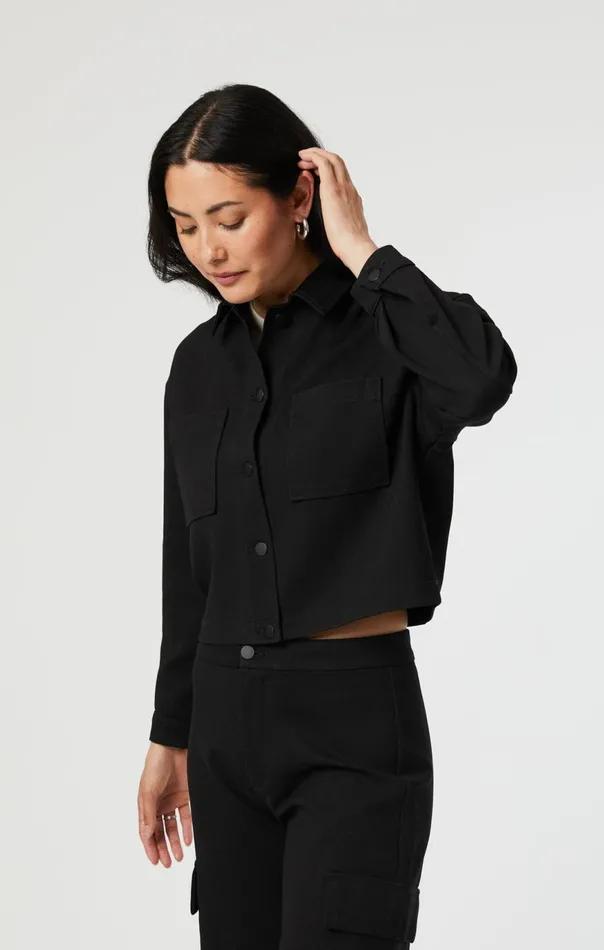 Women Shirley Jacket In Black Move Stretch Mavi Jeans Jackets Women Shirley Jacket In Black Move Stretch Mavi Jeans Jackets