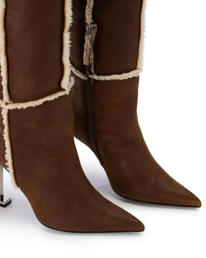 Women Shoes Iceberg Sheepskin Thighhigh Boots Women Shoes Iceberg Sheepskin Thighhigh Boots