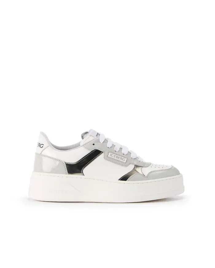 Women Shoes Iceberg Versatile Sneakers With Chunky Sole