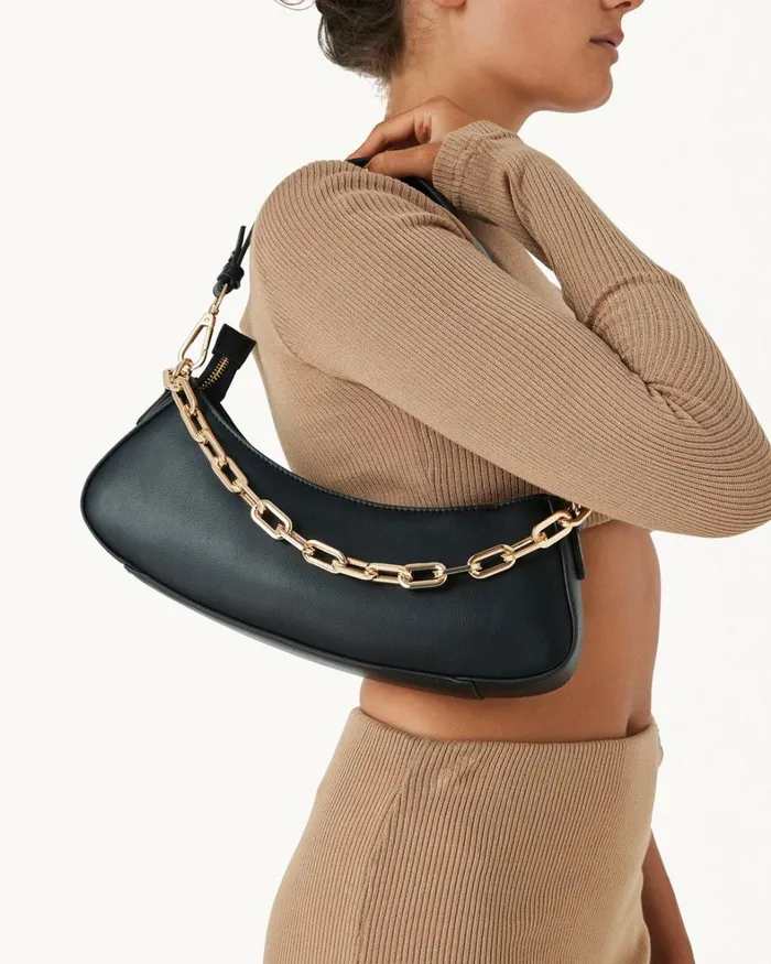 Women Shoulder Bags Billini MAPLE SHOULDER BAG 8211 BLACK 8211 Handbags 8211 BILLINI USA