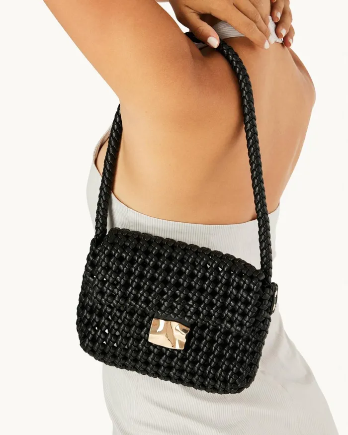 Women Shoulder Bags Billini MULAN SHOULDER BAG 8211 BLACK