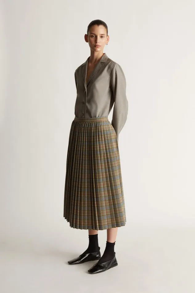 Women Skirts Lee Mathews Campbell Skirt Peatcheck