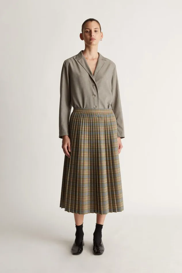 Women Skirts Lee Mathews Campbell Skirt Peatcheck