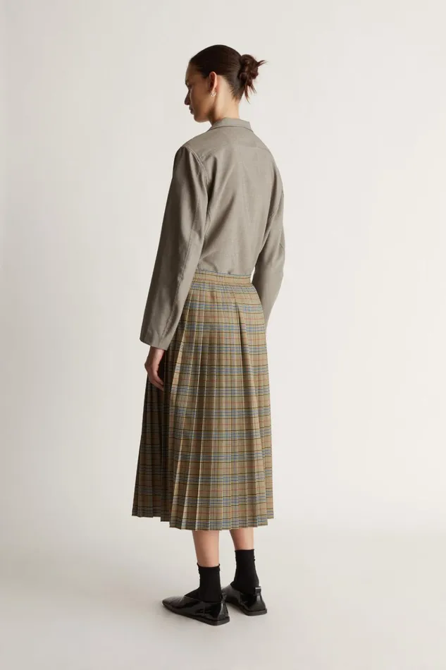 Women Skirts Lee Mathews Campbell Skirt Peatcheck