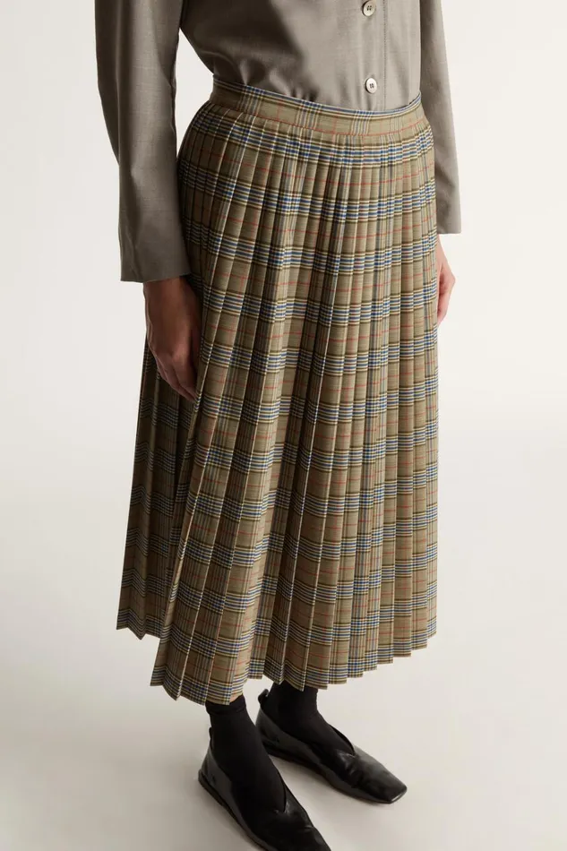 Women Skirts Lee Mathews Campbell Skirt Peatcheck