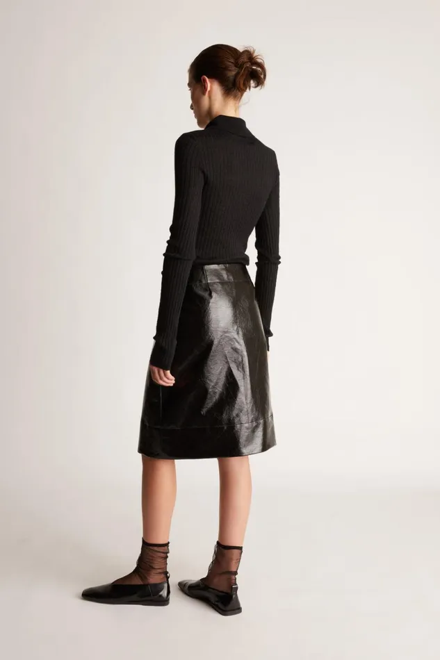 Women Skirts Lee Mathews Landon Skirt Black