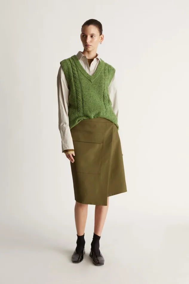 Women Skirts Lee Mathews Winston Skirt Peat