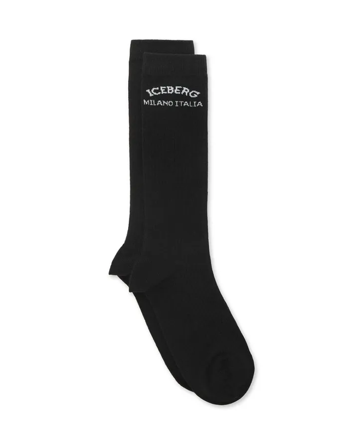 Women SOCKS Iceberg Cotton Socks With Logo