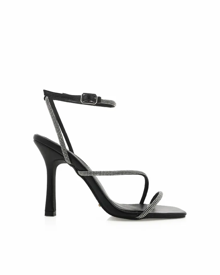 Women Stiletto Heels Billini BRYAR 8211 BLACKDIAMANTE