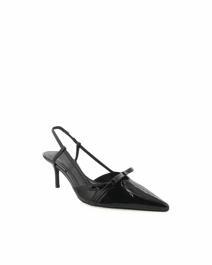 Women Stiletto Heels Billini DAISY 8211 BLACK PATENT