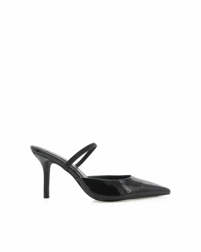 Women Stiletto Heels Billini KODA 8211 BLACK PATENTPUMPS