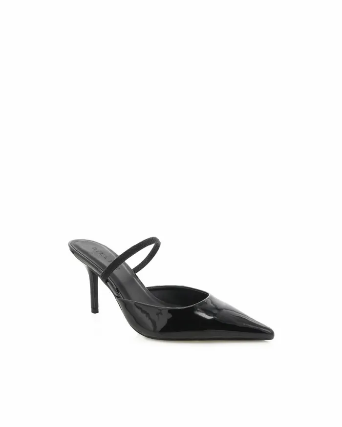 Women Stiletto Heels Billini KODA 8211 BLACK PATENTPUMPS