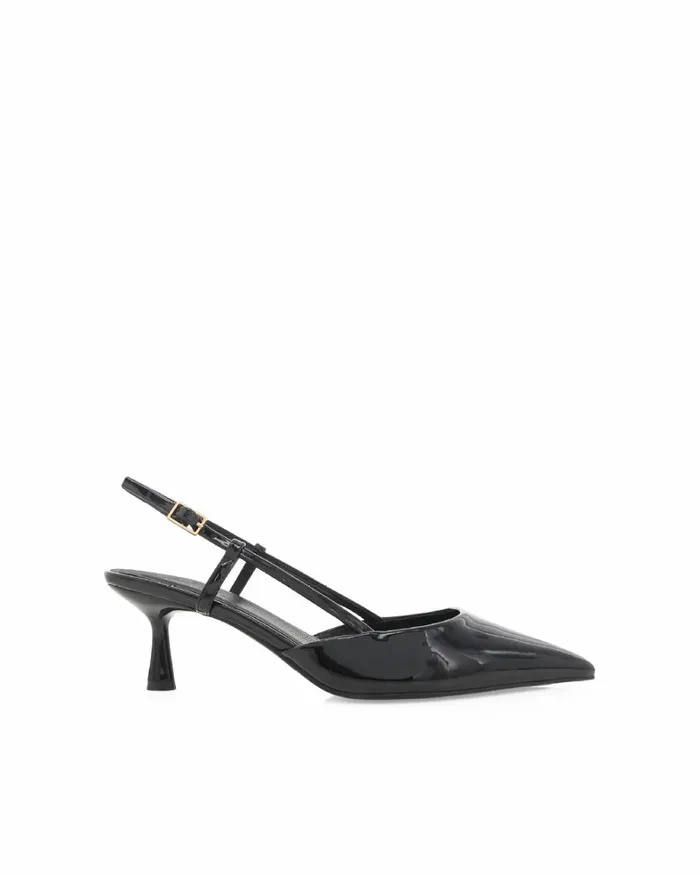 Women Stiletto Heels Billini KYRIE 8211 BLACK PATENT