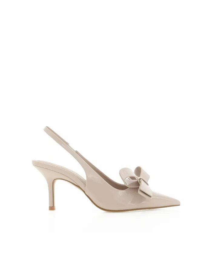 Women Stiletto Heels Billini ROSIO 8211 PARCHMENT PATENTPUMPS