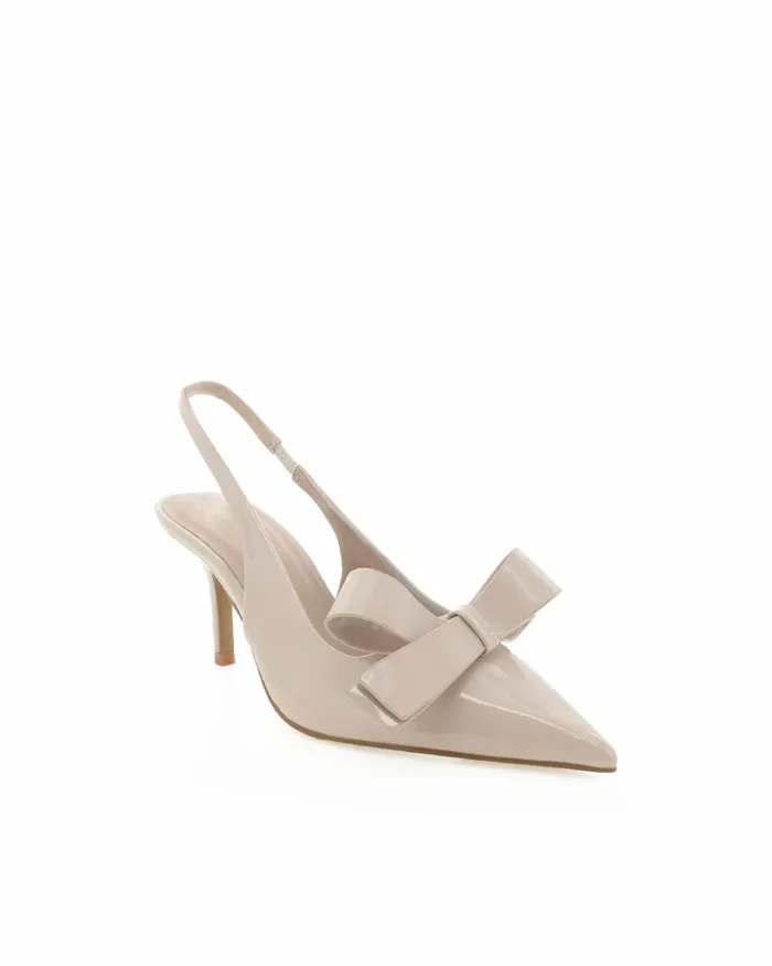 Women Stiletto Heels Billini ROSIO 8211 PARCHMENT PATENTPUMPS