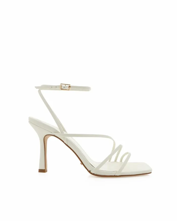 Women Stiletto Heels Billini SYLVIA 8211 WHITE
