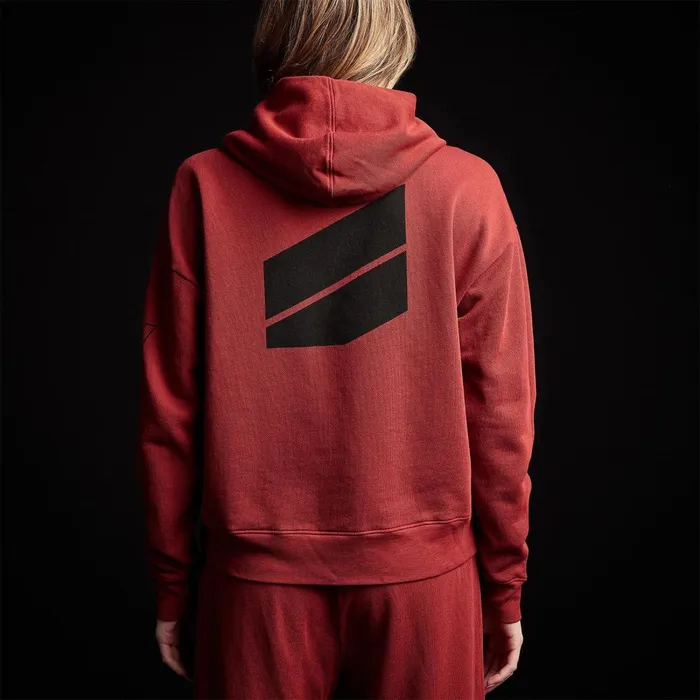 Women Sweat TopsBottoms James Perse Graphic Pullover Hoodie Sunstone