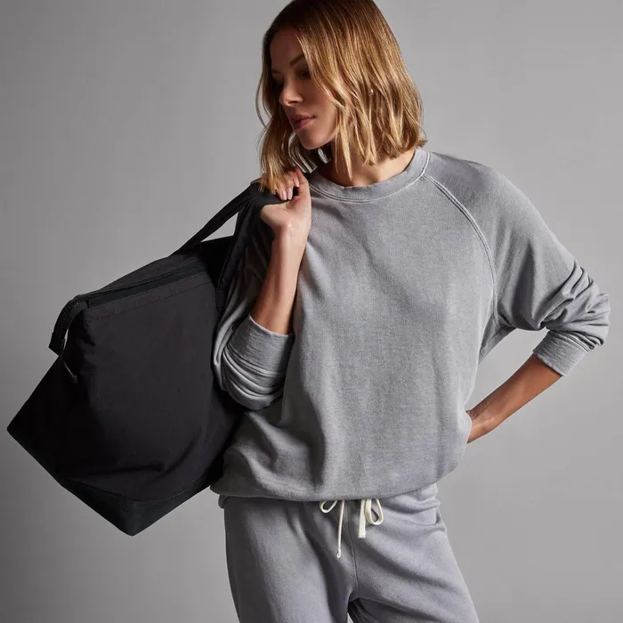 Women Sweat TopsBottoms James Perse Vintage French Terry Relaxed Sweatshirt Breeze Pigment
