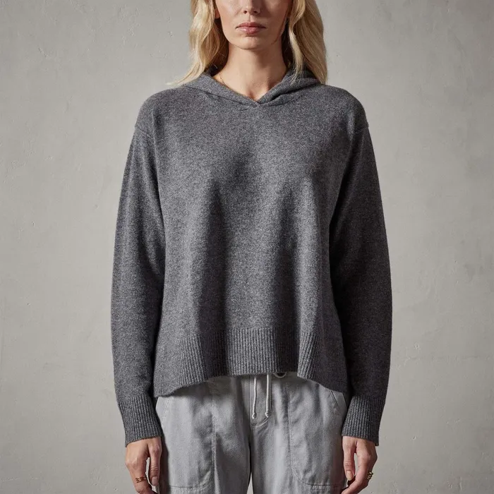 Women Sweaters James Perse Agave Graphic Hoodie Flannel