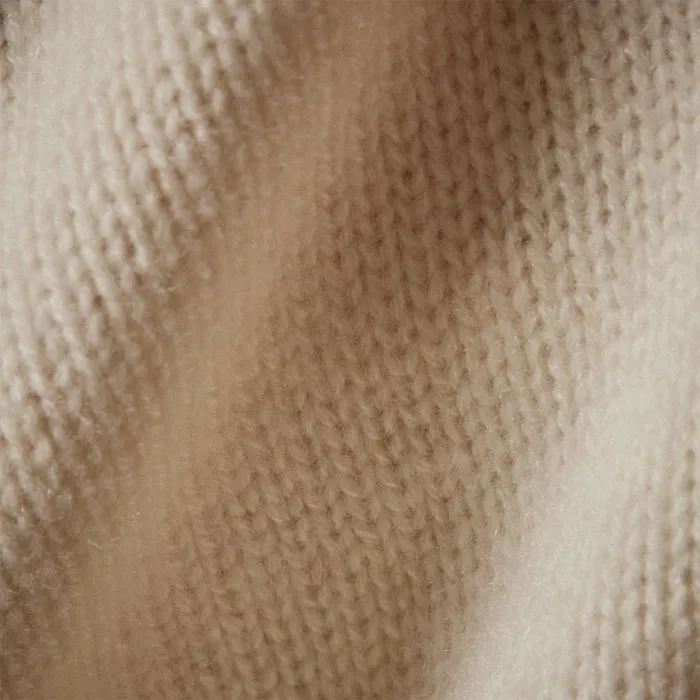 Women Sweaters James Perse Shrunken Recycled Cashmere Cardigan Ivory