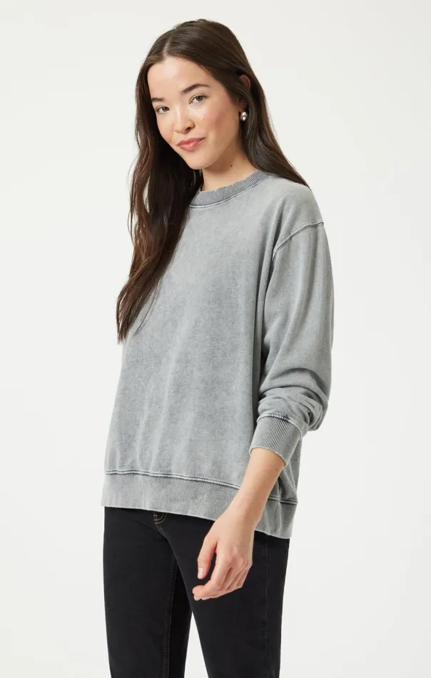 Women Sweatshirt In Monument Mavi Jeans Loungewear Women Sweatshirt In Monument Mavi Jeans Loungewear