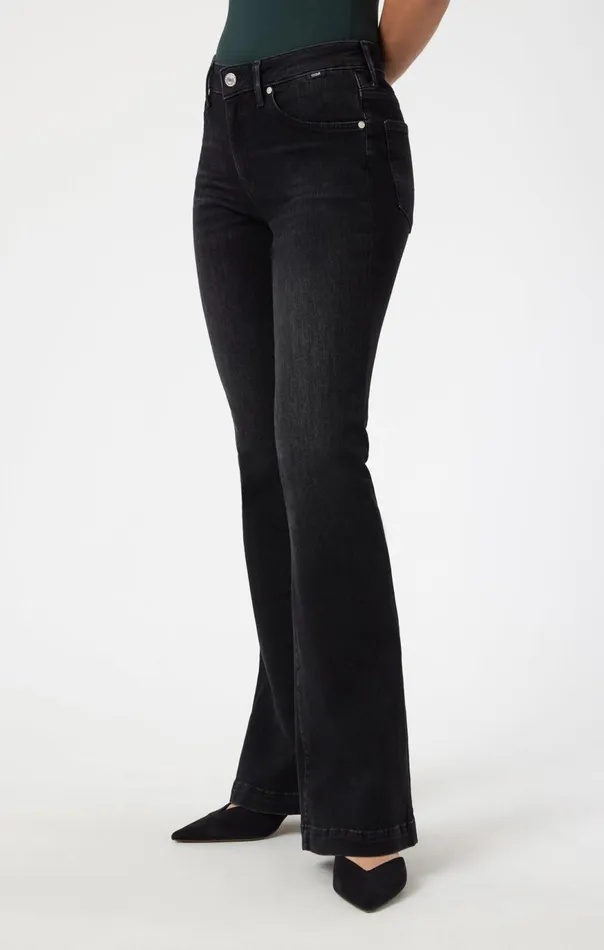 Women Sydney Flare In Smoke Brushed Feather Blue Mavi Jeans Denim Women Sydney Flare In Smoke Brushed Feather Blue Mavi Jeans Denim