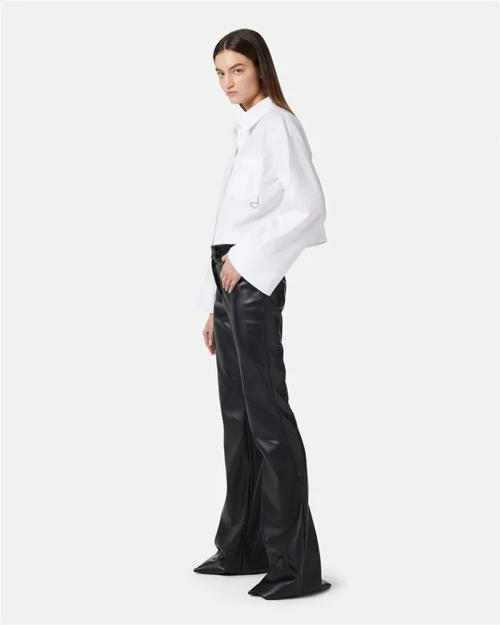 Women TSHIRTS AND TOPS Iceberg Shirt With Flared Sleeves