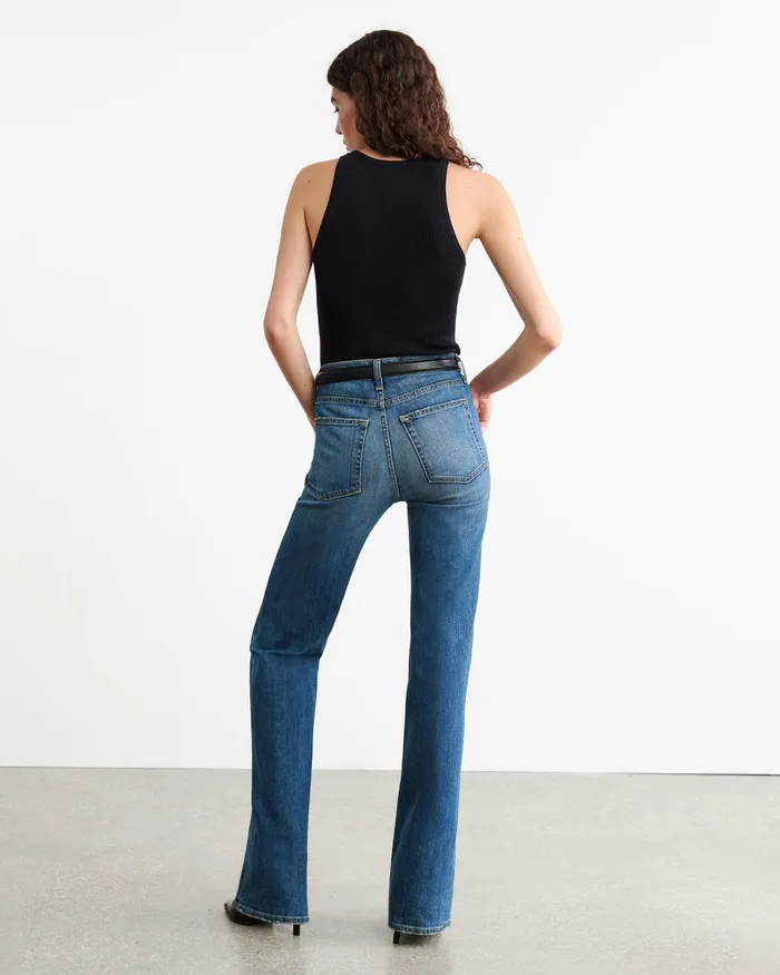 Women Tees Nili Lotan LOTTIE KNIT TANK Dark Navy
