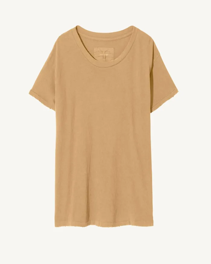Women Tops Nili Lotan BRADY TEE Washed Black