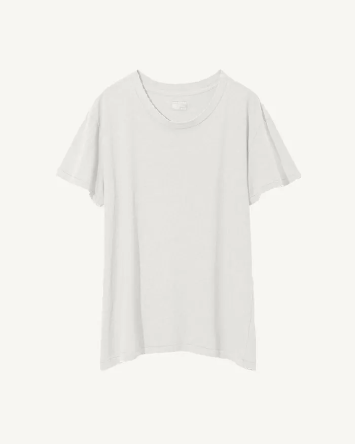 Women Tops Nili Lotan BRADY TEE Washed Black