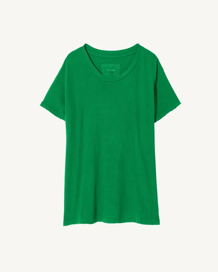 Women Tops Nili Lotan BRADY TEE Washed Black