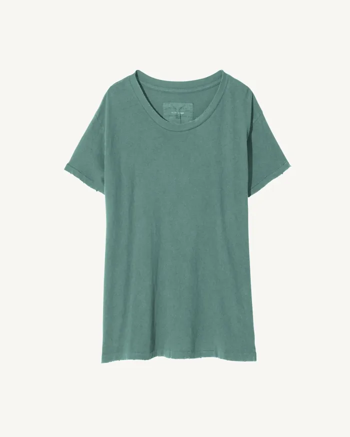 Women Tops Nili Lotan BRADY TEE Washed Black