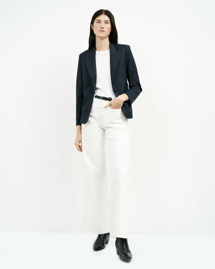 Women Tops Nili Lotan LANA TEE White