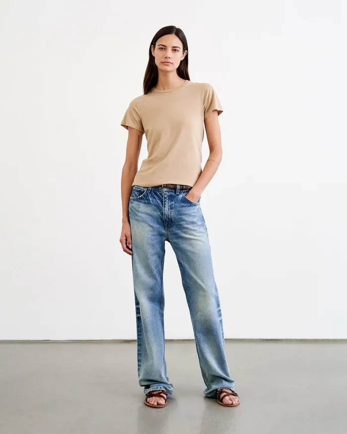 Women Tops Nili Lotan LANA TEE White