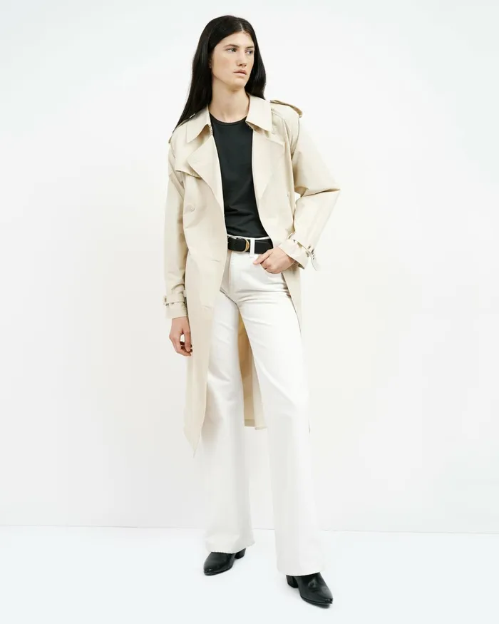 Women Tops Nili Lotan LANA TEE White