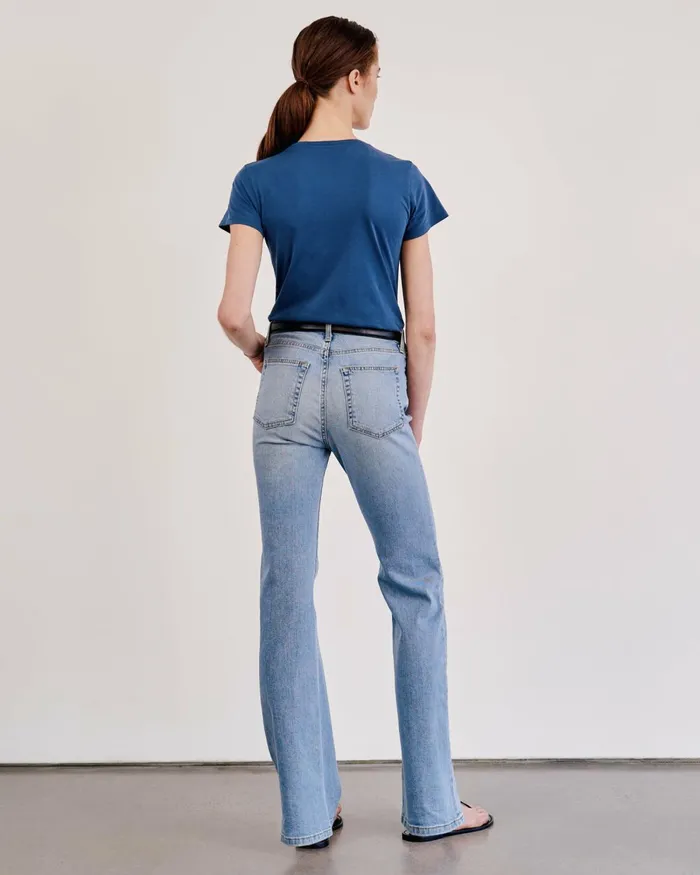 Women Tops Nili Lotan LANA TEE White