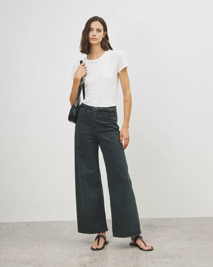 Women Tops Nili Lotan LANA TEE White