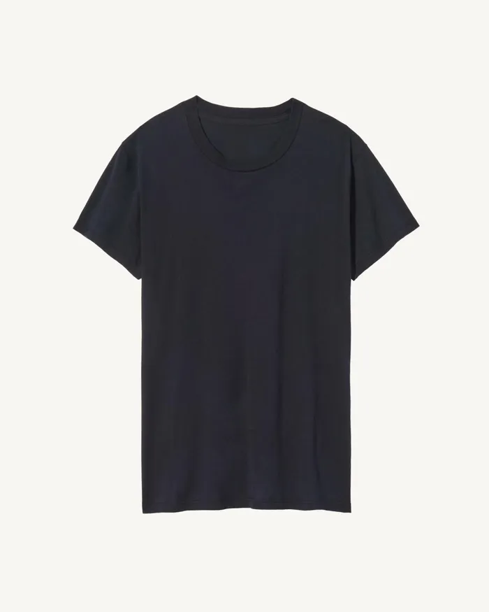 Women Tops Nili Lotan MARIELA TEE Cocoa