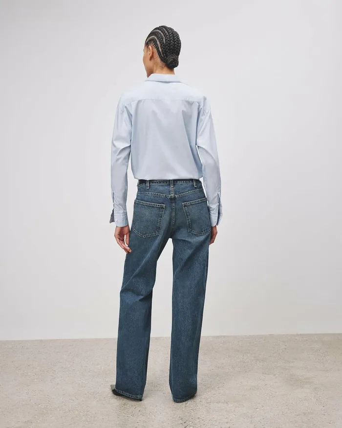 Women Tops Nili Lotan YORKE SHIRT White