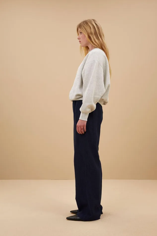 Women Trousers Bybar Amie Lurex Pants Midnight Women Trousers Bybar Amie Lurex Pants Midnight
