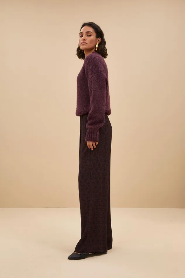 Women Trousers Bybar Benji Contiki Pants Contiki Print Women Trousers Bybar Benji Contiki Pants Contiki Print