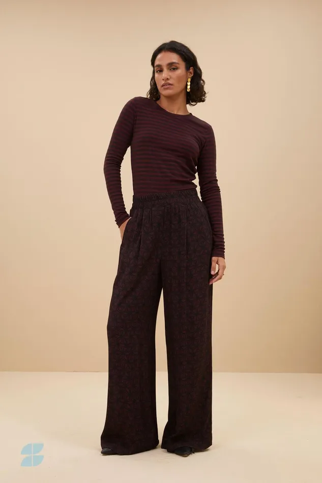 Women Trousers Bybar Benji Contiki Pants Contiki Print Women Trousers Bybar Benji Contiki Pants Contiki Print