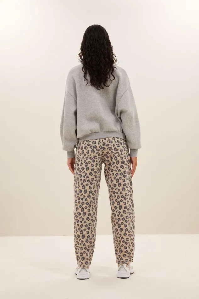 Women Trousers Bybar Lew Cheetah Pants Cheetah Print